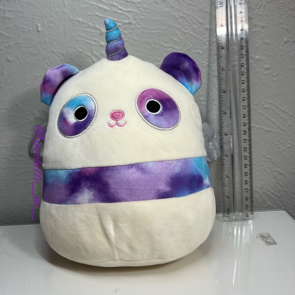 Squishmallows Lander the Panda Unicorn 8”